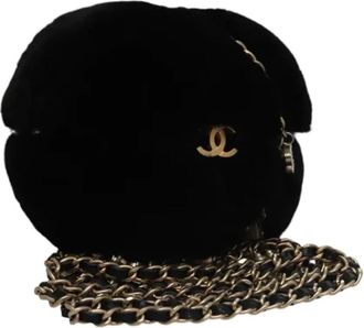 Chanel Pre-owned Canvas chanel-bags - Dames - Vintage Schoudertas - Zwart - ONE Size - Vintage