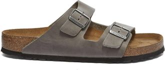 Birkenstock Arizona Waxy Leather Size: 45, colour: IRON