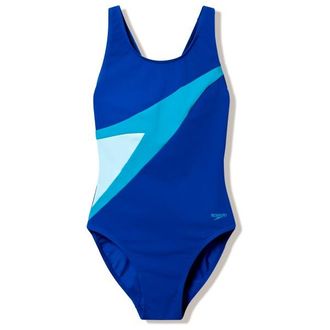 Speedo Hyperboom Butterfly Back Swimsuit Badeanzug f&uuml;r Damen | blau