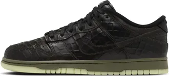 Nike Mens Dunk Low Premium Halloween Shoes in Green | IX5169-300