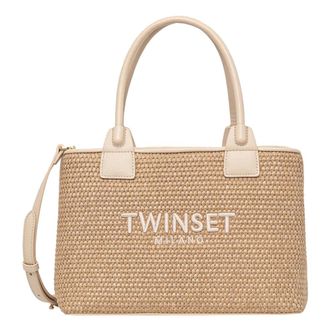 Twinset Handbags, female, Beige, Size: ONE SIZE Borsetta