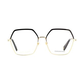 Marc Jacobs MJ11040RHL00 Geometric Full Rim Eyeglasses - Gold