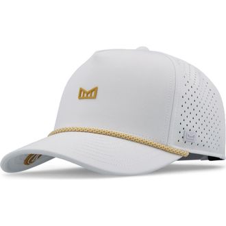 Melin Odysea Hydro Performance Snapback Hat in White Gum at Nordstrom, Size X-Large