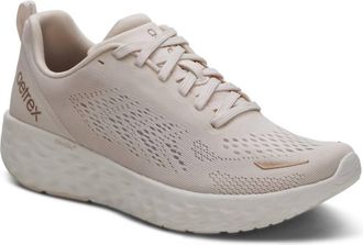 Aetrex Womens Danika Arch Sneaker In Ivory