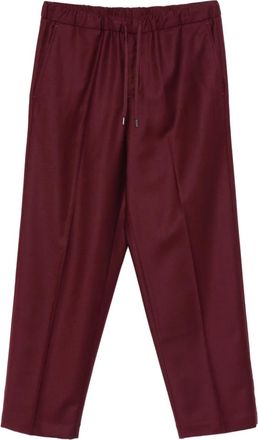Costumein drawstring trousers - Red