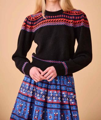 Hunter Bell Jackie Sweater In Highgrove