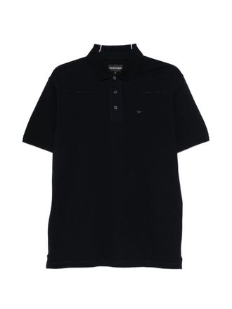 Emporio Armani Logo Cotton Polo Shirt