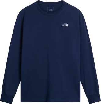The North Face Evolution Simple Dome Regular Long Sleeve Longsleeve f&uuml;r Herren | blau