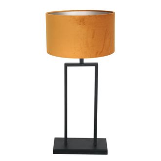 Steinhauer L&aacute;mpara De Mesa - Stang - Negro - Metal Velours - Steinhauer
