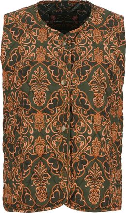 Farm Rio Gewatteerde bodywarmer - Groen