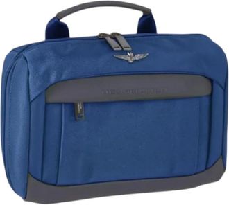 Aeronautica Necessaire Lightning - Heren - Toilettassen - Blauw - ONE Size - Tassen