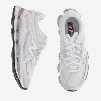 New Balance Unisex Sneakers Abzorb 2000 White Synthetic-Mesh Trainers Synthetic/mesh
