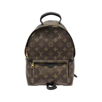 Louis Vuitton Brown Coated Canvas Backpack (Pre-Owned)