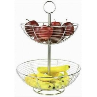 Trade Shop Trade Shop - Back Fruita Cesta Ellipse Soporte Para El Hogar Mesa De Comedor Accesorios 2