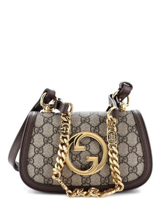 Gucci Blondie NM Top Handle Bag Leather Medium satchel - women - Calf Leather - One Size - Brown