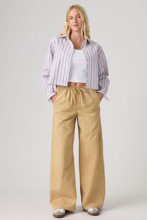 Levi's Essential Wide-Leg Pants (Plus Size) - Donna - XS - Beige / Travertine