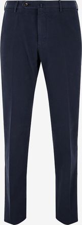 Pantaloni Torino Gerade Hose aus Leinenstoff mit G&uuml;rtelschlaufen