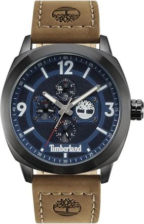 Timberland Guelph-Z Horloge - Heren - Horloges - Blauw - ONE Size - Leer - Accessoires