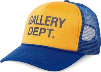 Gallery Dept. Cappello da baseball con stampa - Blu