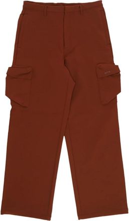 Arte Technische Cargo Broek Oranje - Heren - Straight fit broeken - Oranje - S - Polyester - Broeken