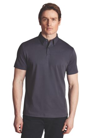 CHARLES TYRWHITT Mens Plain Short Sleeve Jersey Polo