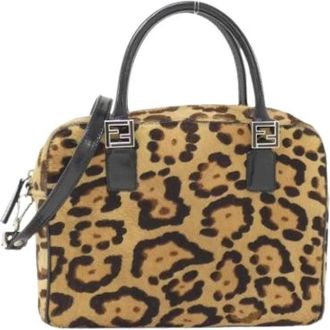 Fendi Pre-owned Handbags, female, Multicolor, Size: ONE SIZE Pre-owned Vintage Handbag