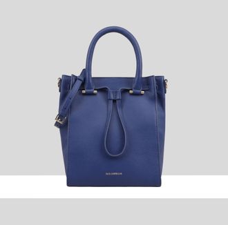 Paul Costelloe Womens Flumendosa Leather Multi Way Bag - Blue - One Size