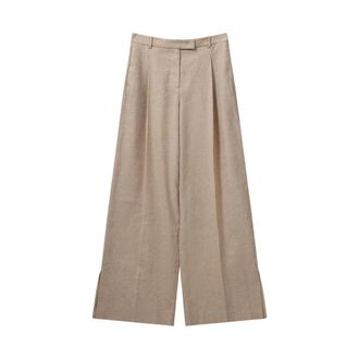 The Garment Dames, Broeken, Grijs, Maat: M Katoen