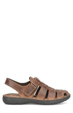 B&oslash;rn Murphy Fisherman Sandal in Rust at Nordstrom, Size 13