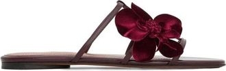 Zimmermann Orchid Slide - female - Zimmermann - Sliders - Red - 4 UK - Shoes