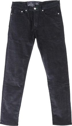 Paul Smith Jeans Velluto Cotone Organico - Heren - Slim Fit Jeans - Zwart - W33 - Katoen - Jeans