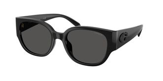 Coach HC8469D CFU17 Asian Fit 500287 Womens Sunglasses Black Size 54