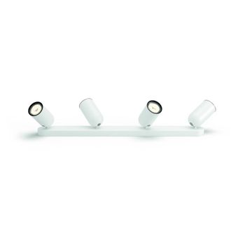 Philips Spot Pongee 4xgu10 Interior Ip20 Color Blanco 50584/31/pn 5058431pn