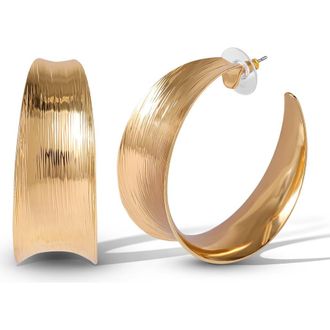 Jessica Simpson Sculptural Statement Earrings in Gold at Nordstrom