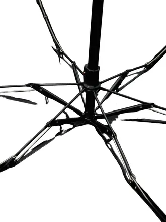 Coccinelle Unisex Umbrella Multi Black Acrylic Accessories Umbrellas
