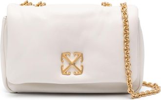 Off-white Jitney padded shoulder bag - women - Acrylic/Calf Leather/Cotton - OS