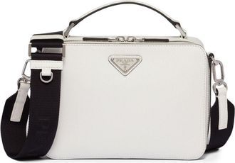 Prada Brique shoulder bag - men - Leather - OS - White