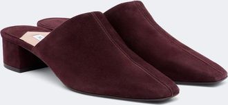 Aquazzura Colbert suede mules