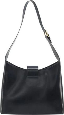 Ferragamo Pre-owned Shoulder Bag - Dames - Vintage Schoudertas - Blauw - ONE Size - Leer - Vintage