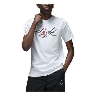 Nike Jordan Air Jordan Graphic T-Shirt White Red FB7465-100