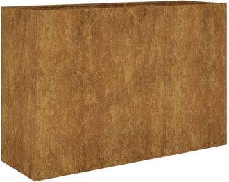 vidaXL Jardinera acero corten 120x40x80 cm Vidaxl