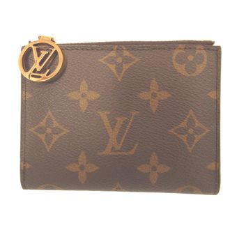 Louis Vuitton Brown Monogram Pink Monogram Wallet (Bi-Fold) (Pre-Owned)