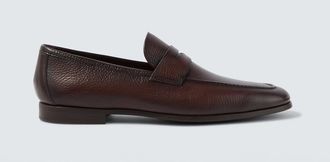 Magnanni Diezma II leather penny loafers