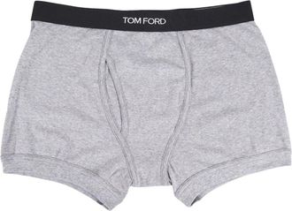 Tom Ford Katoenen Broek Twee-Pack - Heren - Onderbroek - Grijs - S - Katoen - Ondergoed