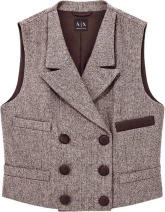 A|X Armani Exchange Donna, Giacche, Marrone, S, new