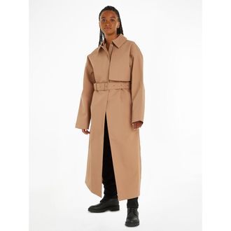 Calvin Klein Trenchcoat met ceintuur