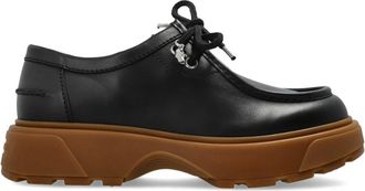 Alexander McQueen Alexander McQueen, Laced Shoes, male, Black, Size: 11 1/2 US Rover Shoe