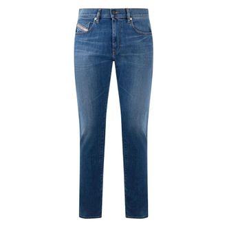 Diesel Slim-fit Jeans, male, Blue, Size: W27 Slim-fit Jeans