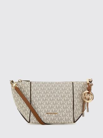 Michael Kors Borsa Jordi Michael Kors in cotone spalmato con monogram MK stampato
