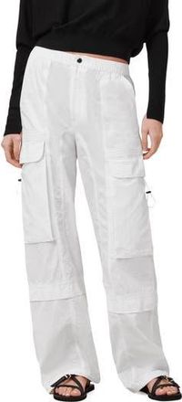 AllSaints Barbara Cargo Pants in White at Nordstrom Rack, Size 10 Us / 14 Uk